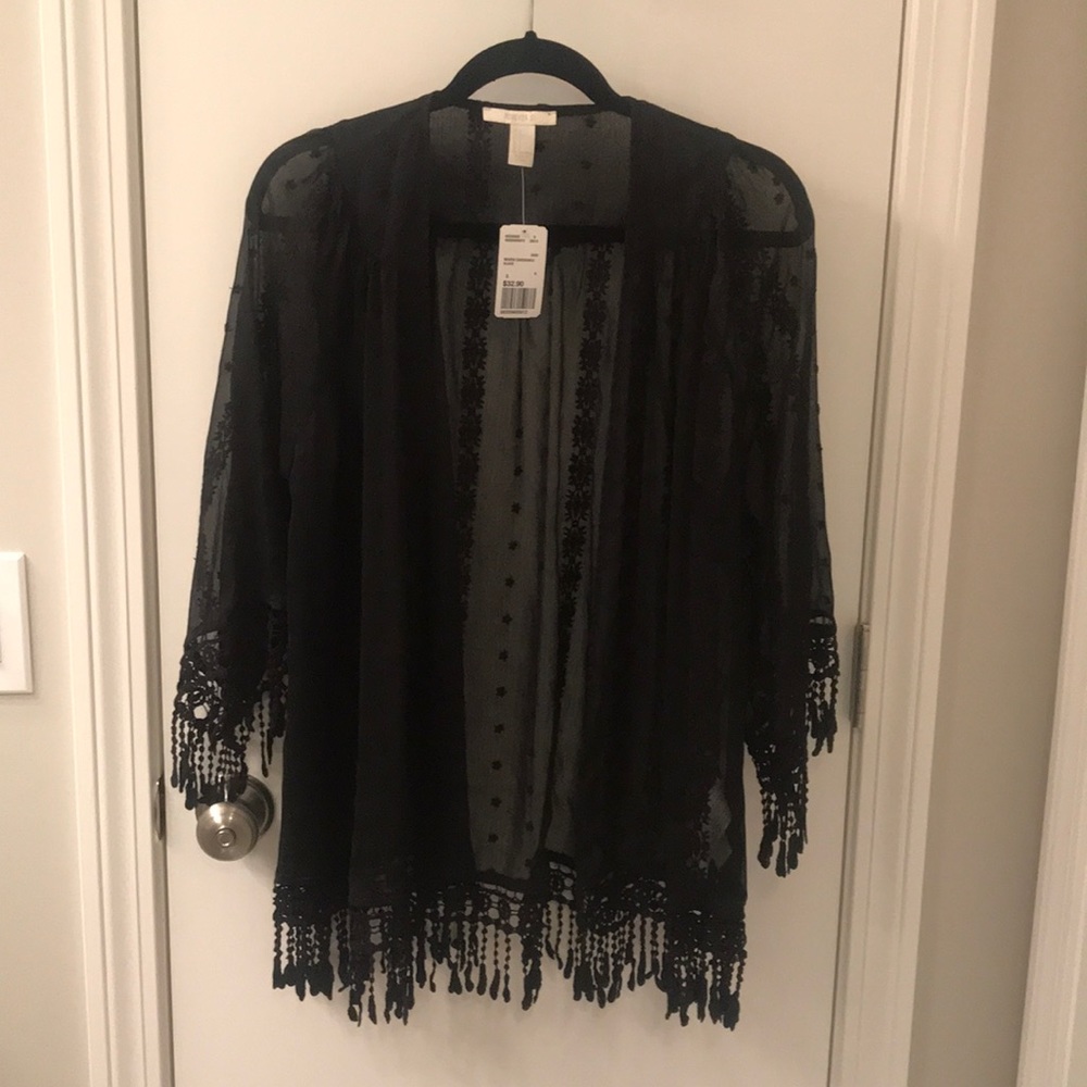 Black kimono